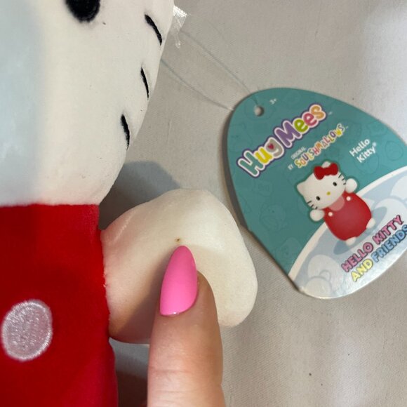 Squishmallows HugMees Hello Kitty Plush Toy 10-inch NWT - Picture 2 of 3